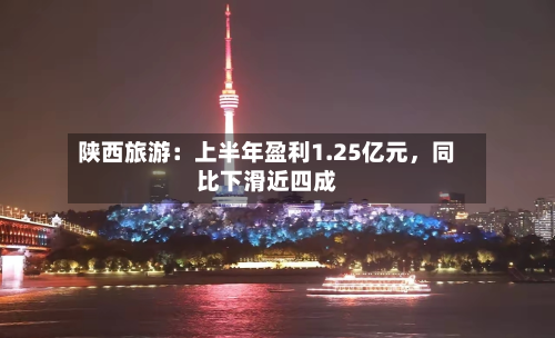 陕西旅游：上半年盈利1.25亿元，同比下滑近四成-第3张图片