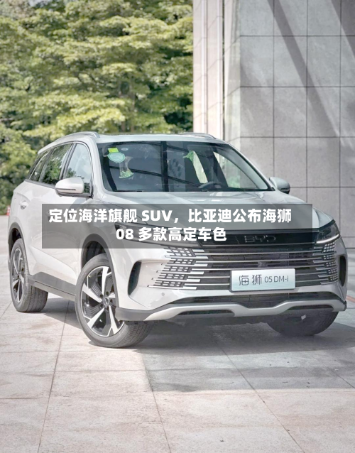 定位海洋旗舰 SUV	，比亚迪公布海狮 08 多款高定车色-第2张图片