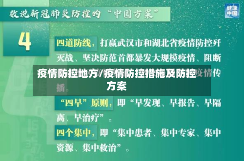 疫情防控地方/疫情防控措施及防控方案